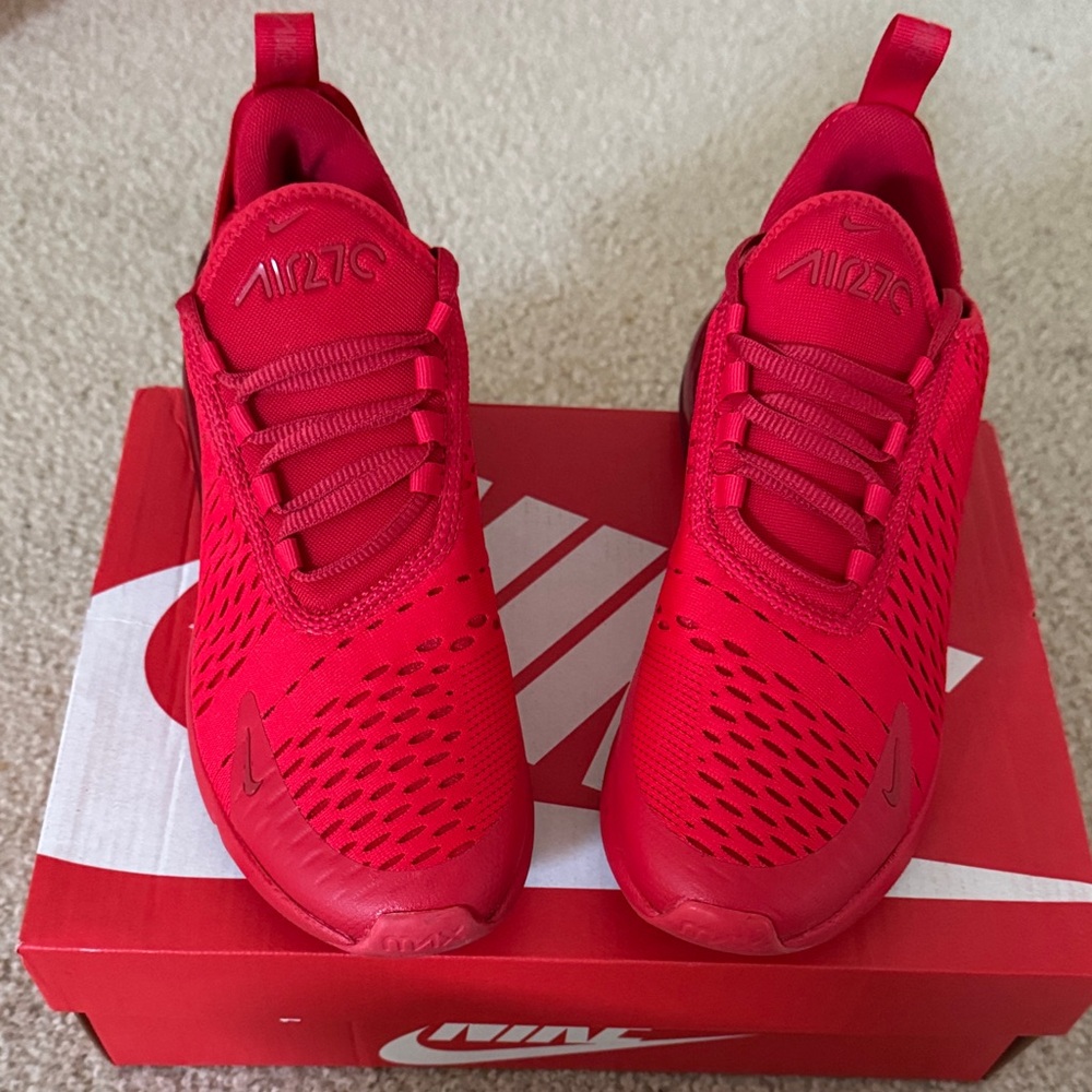 Nike Kids Air Max 270 Red Sneakers